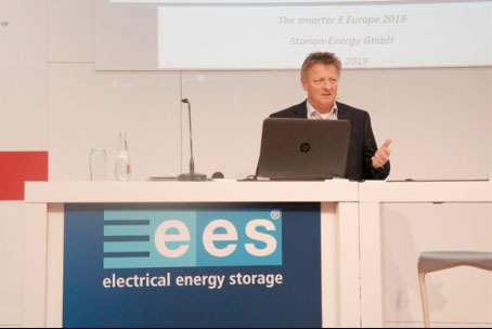 Storion Energy stellt erfolgreich an der Intersolar in München im Rahmen der EES Electrical Energy storage aus.